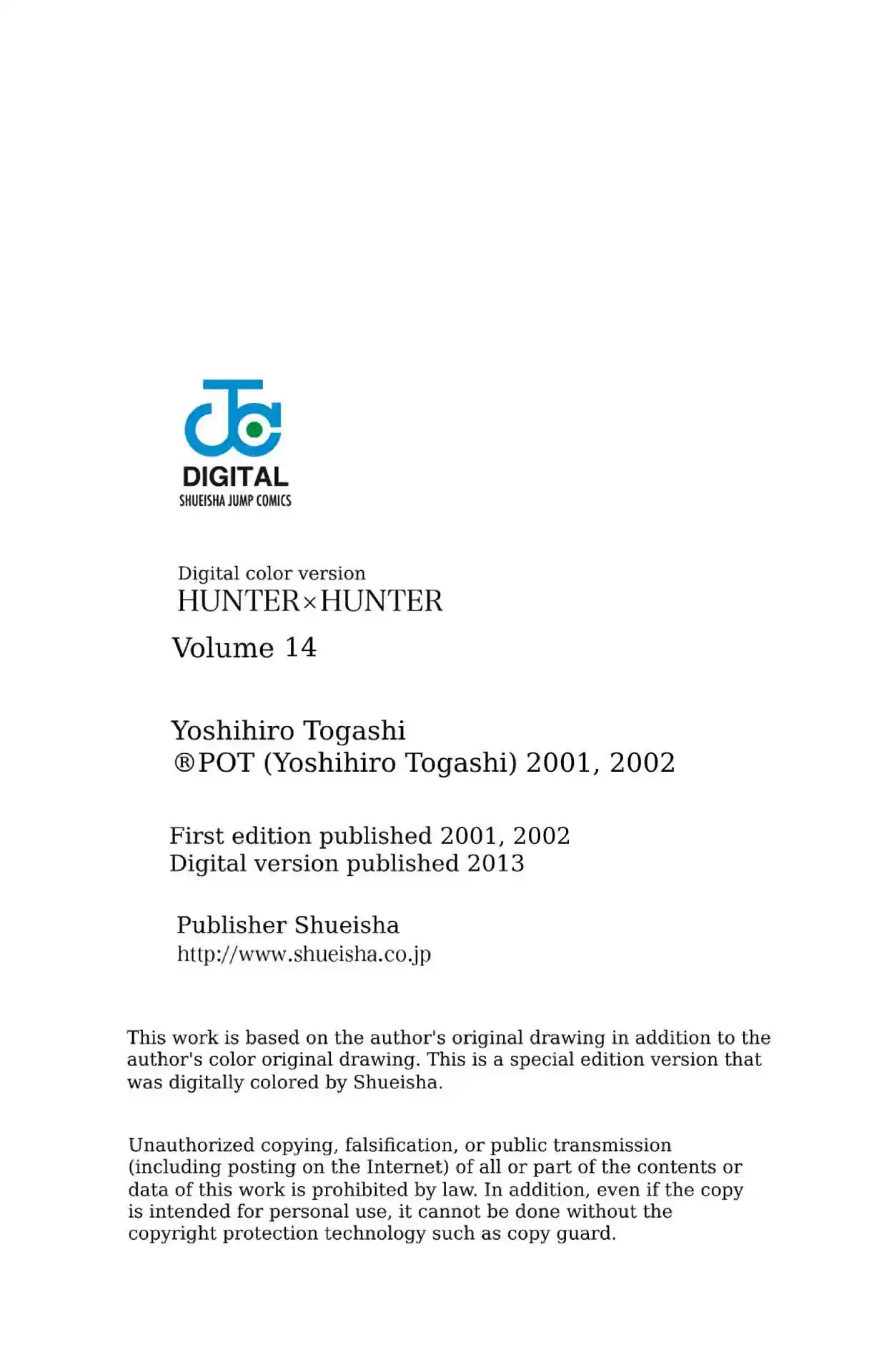 HUNTER x HUNTER - DIGITAL COLORED COMICS 139