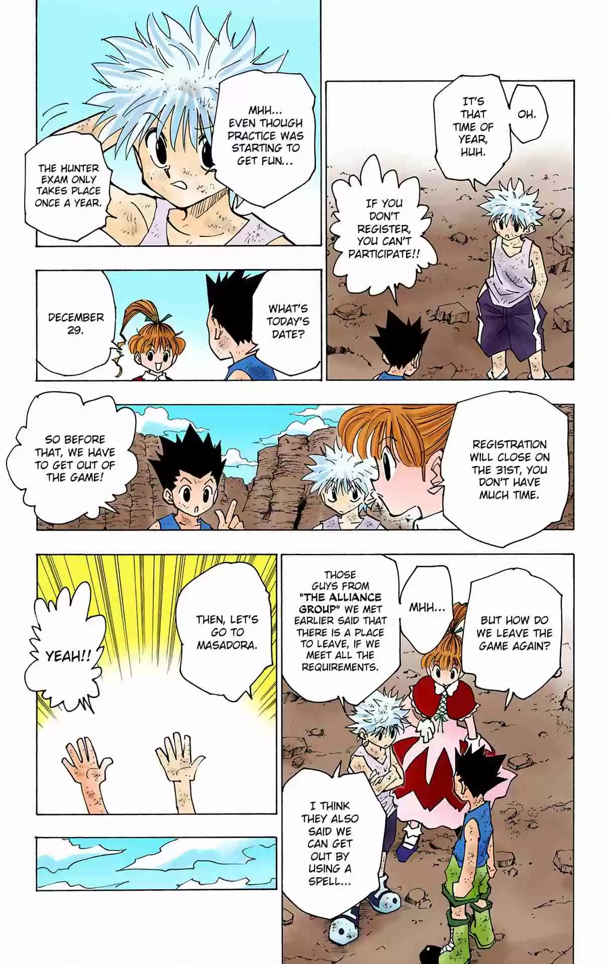 HUNTER x HUNTER - DIGITAL COLORED COMICS 146