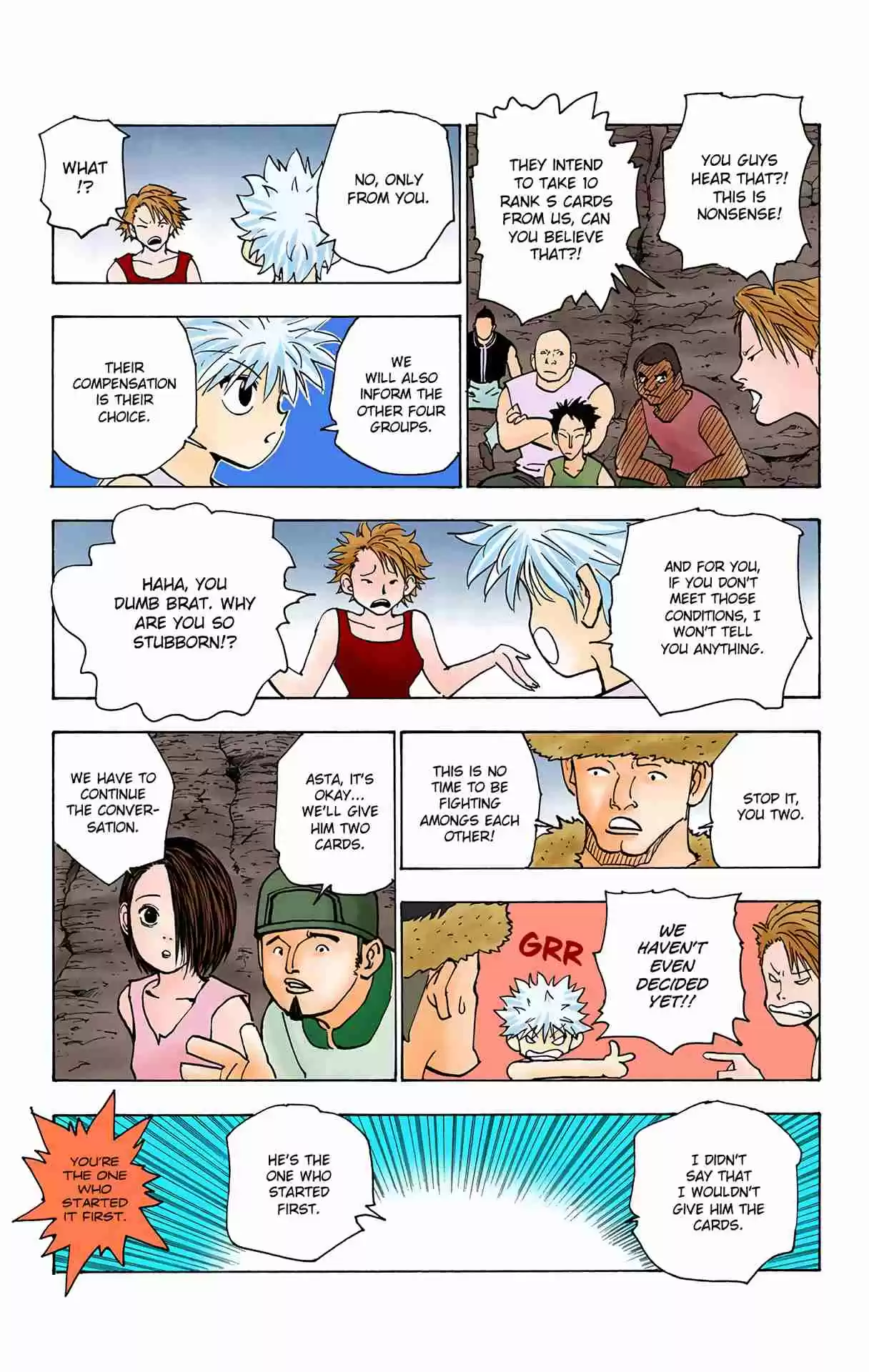 HUNTER x HUNTER - DIGITAL COLORED COMICS 154