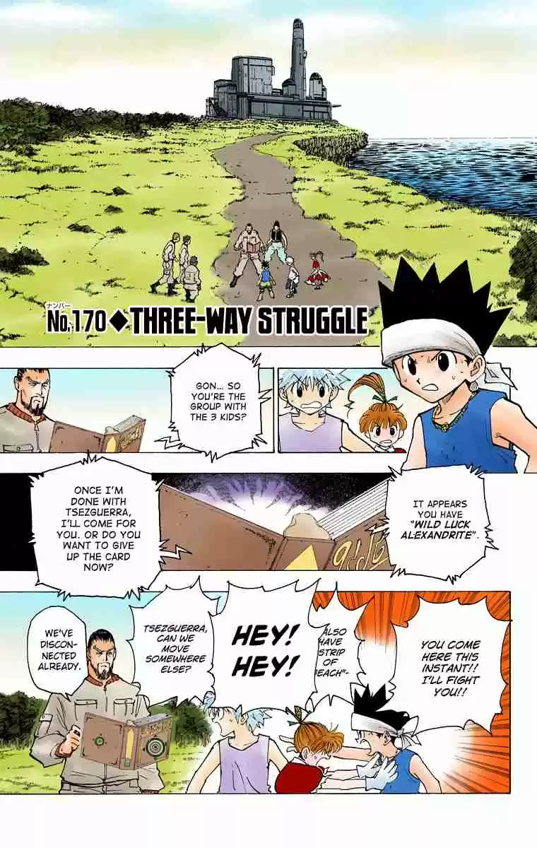 HUNTER x HUNTER - DIGITAL COLORED COMICS 170