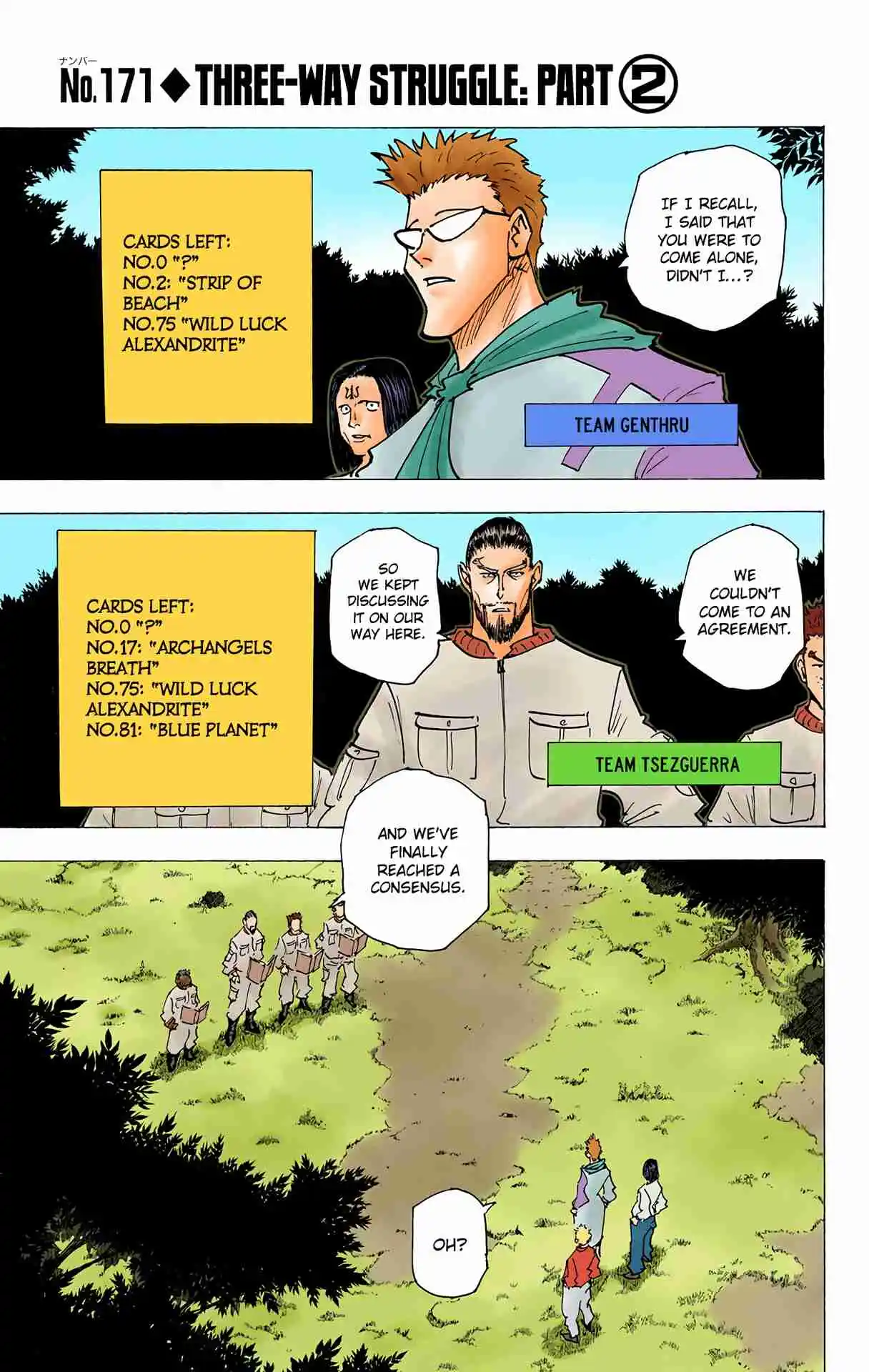 HUNTER x HUNTER - DIGITAL COLORED COMICS 171