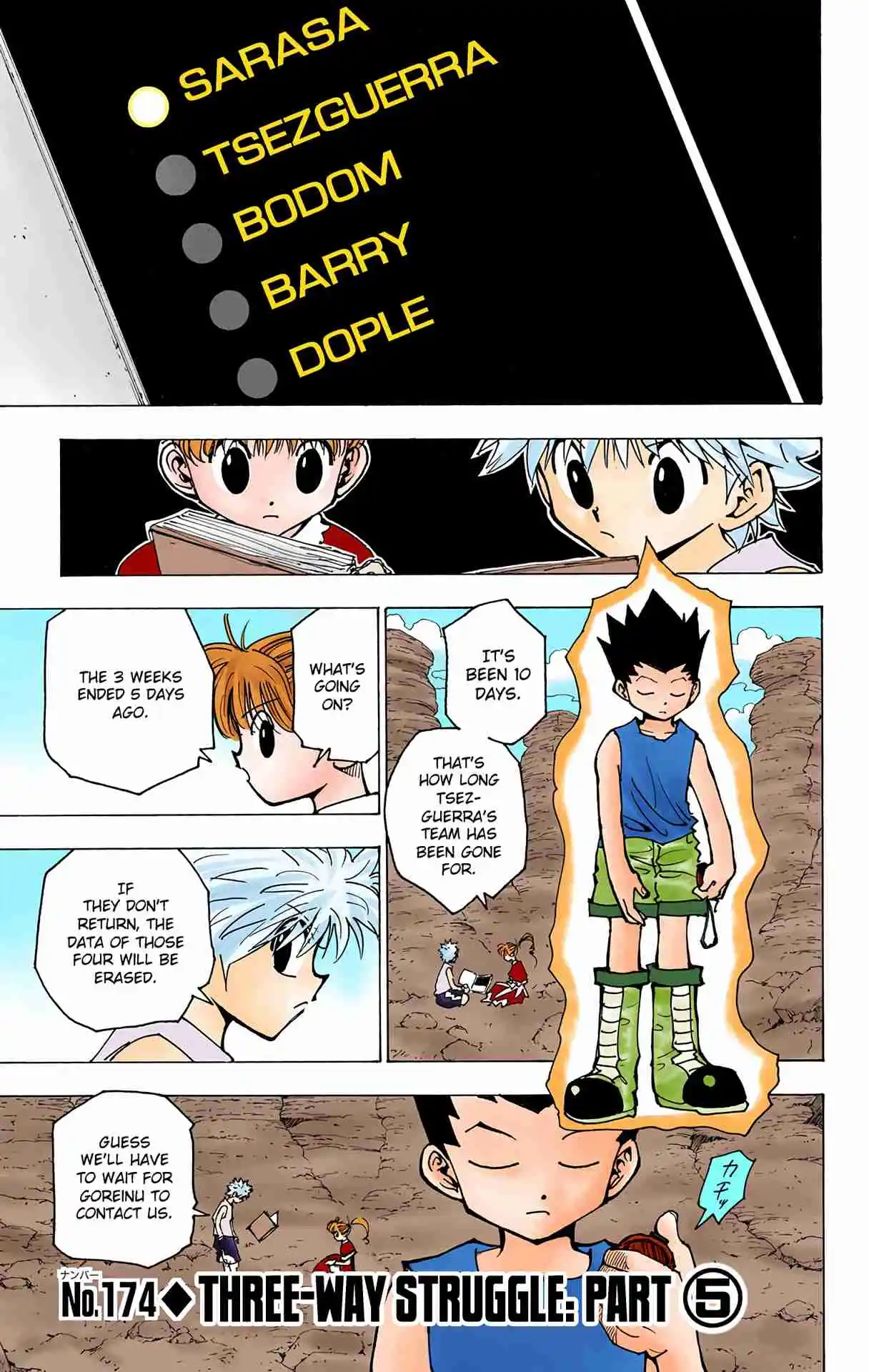 HUNTER x HUNTER - DIGITAL COLORED COMICS 174