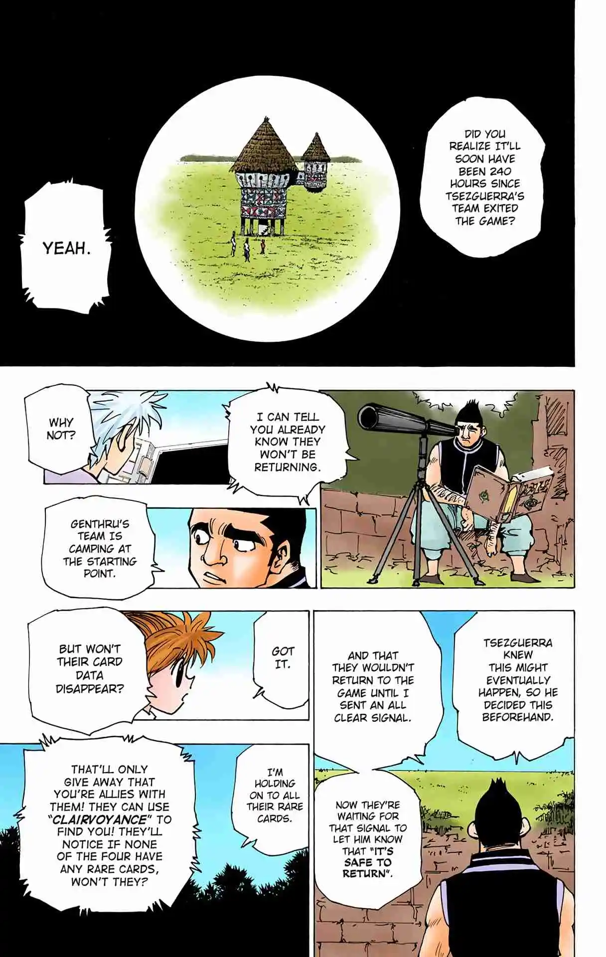 HUNTER x HUNTER - DIGITAL COLORED COMICS 174