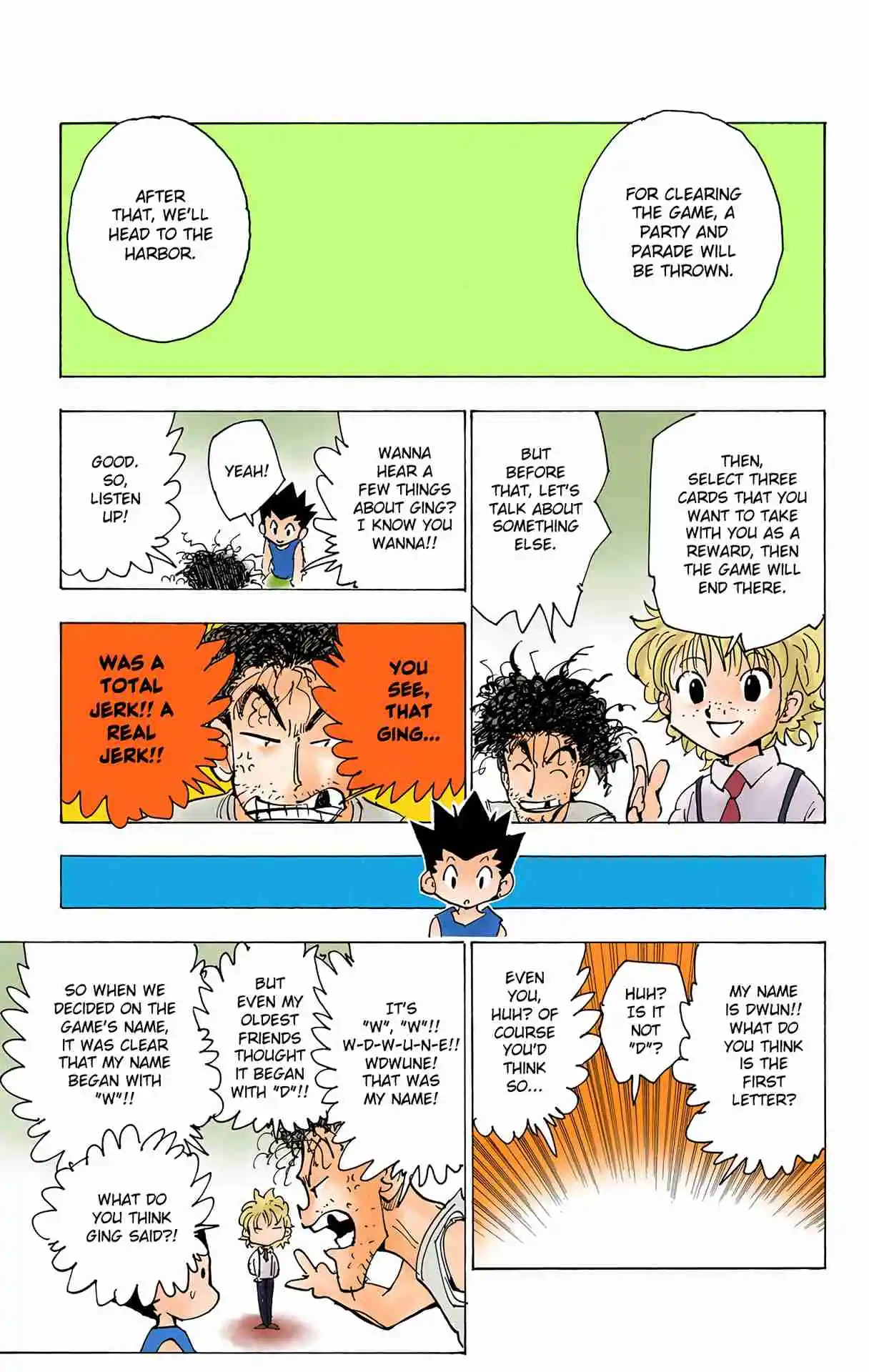 HUNTER x HUNTER - DIGITAL COLORED COMICS 184