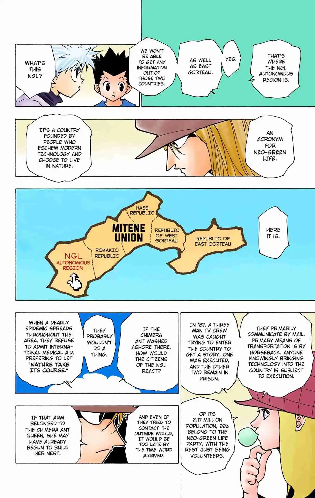 HUNTER x HUNTER - DIGITAL COLORED COMICS 188