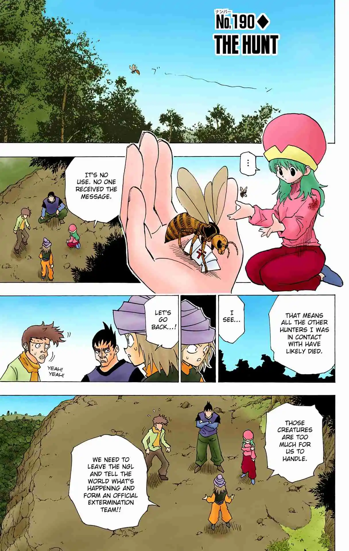 HUNTER x HUNTER - DIGITAL COLORED COMICS 190