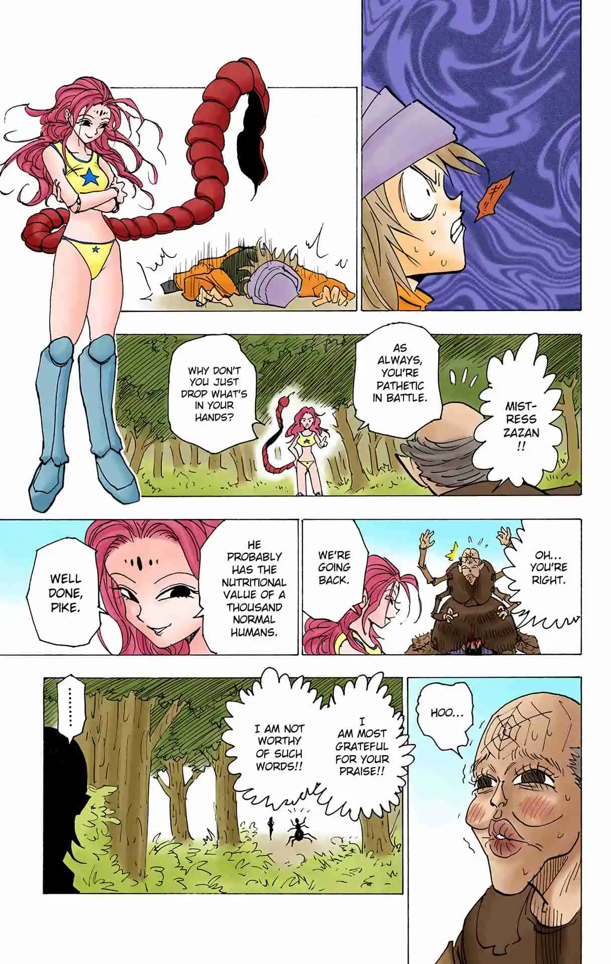 HUNTER x HUNTER - DIGITAL COLORED COMICS 190