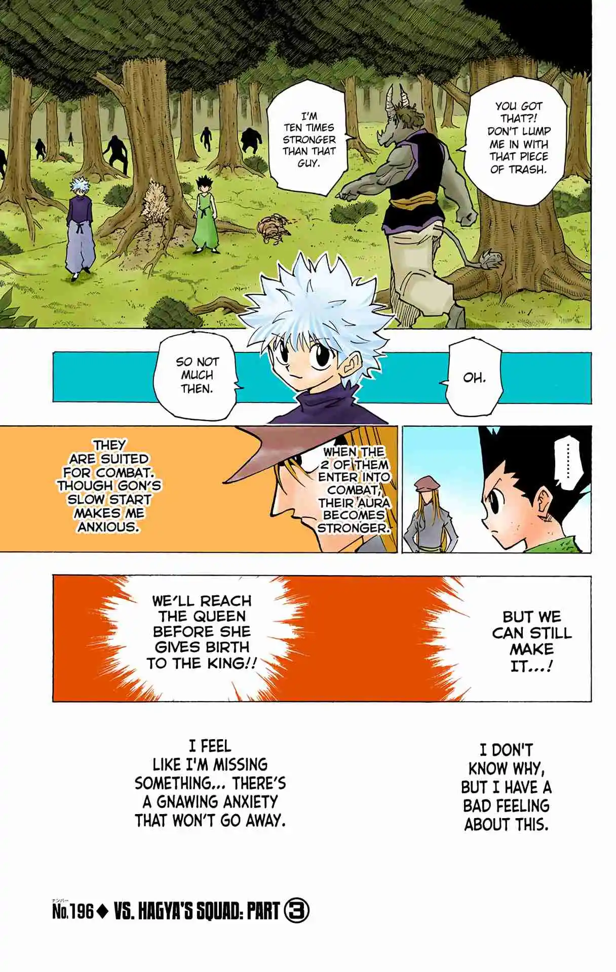 HUNTER x HUNTER - DIGITAL COLORED COMICS 196