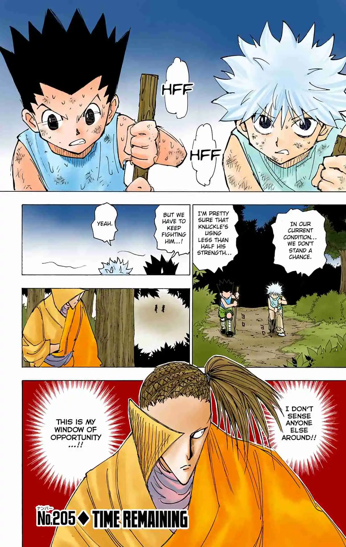 HUNTER x HUNTER - DIGITAL COLORED COMICS 205