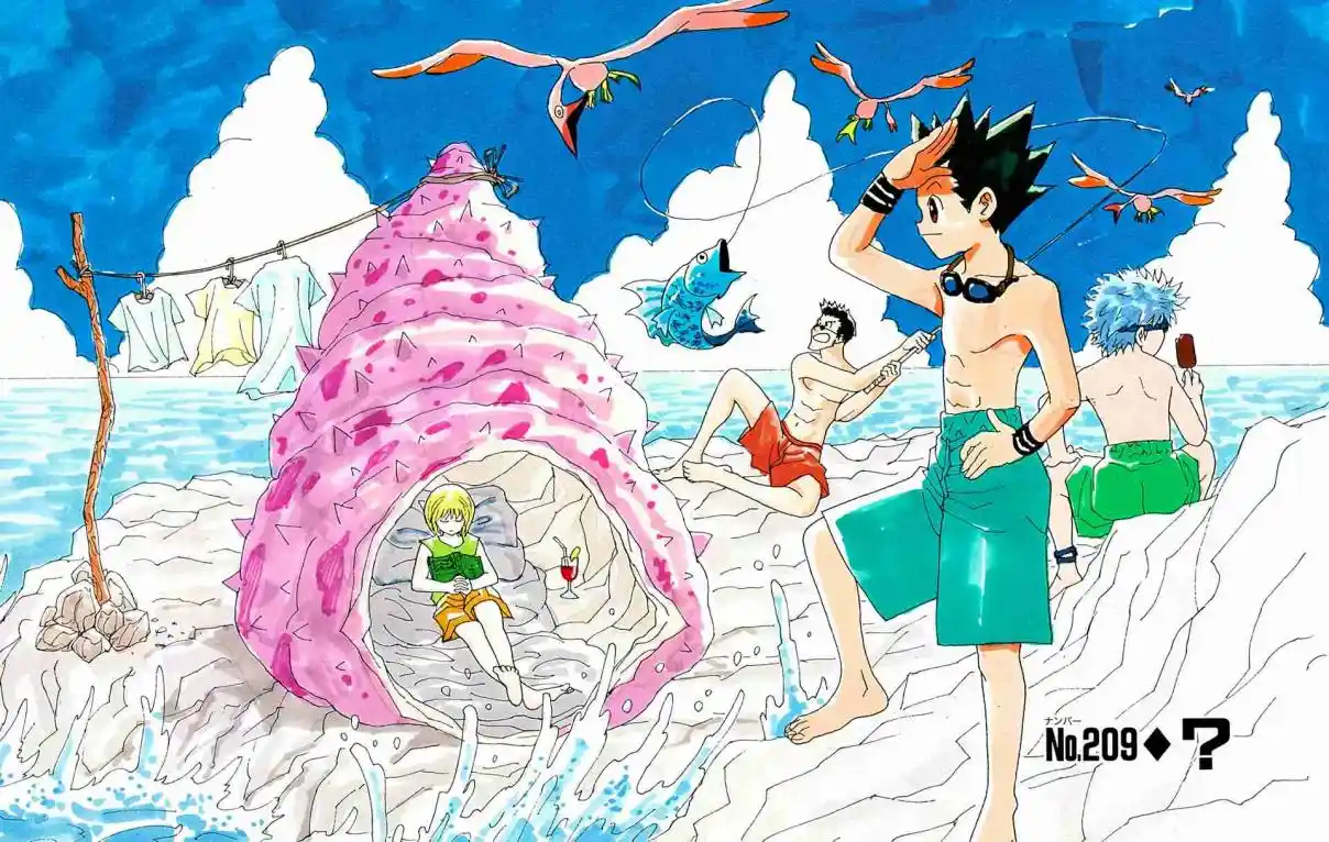 HUNTER x HUNTER - DIGITAL COLORED COMICS 209