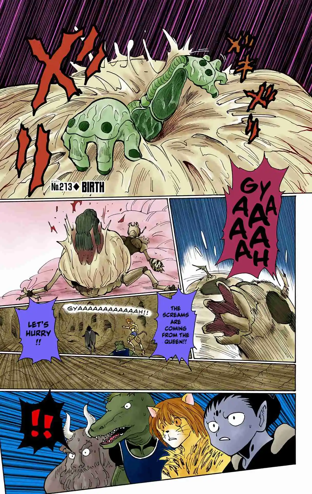 HUNTER x HUNTER - DIGITAL COLORED COMICS 213