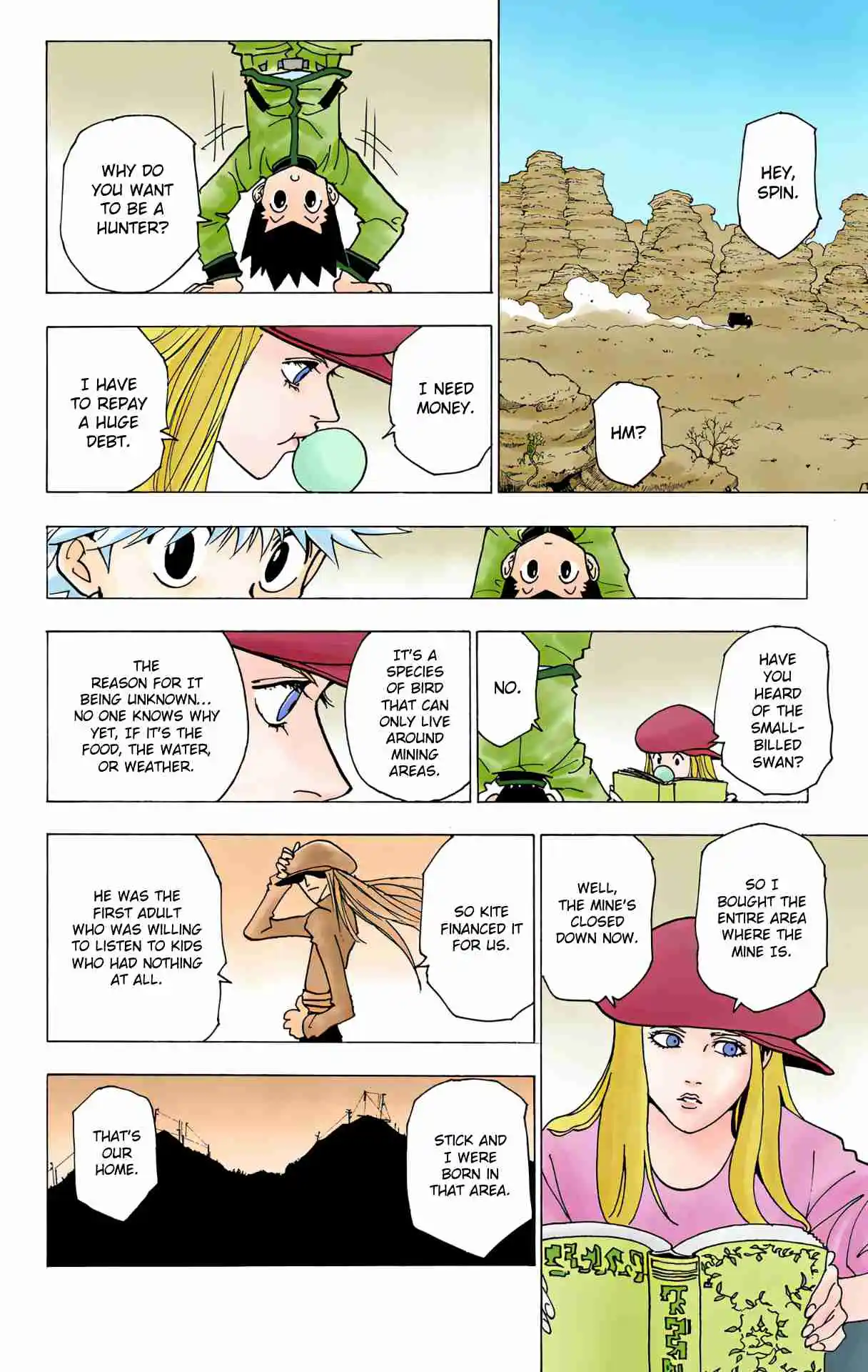 HUNTER x HUNTER - DIGITAL COLORED COMICS 216