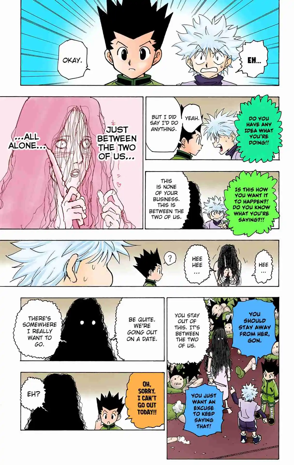 HUNTER x HUNTER - DIGITAL COLORED COMICS 217