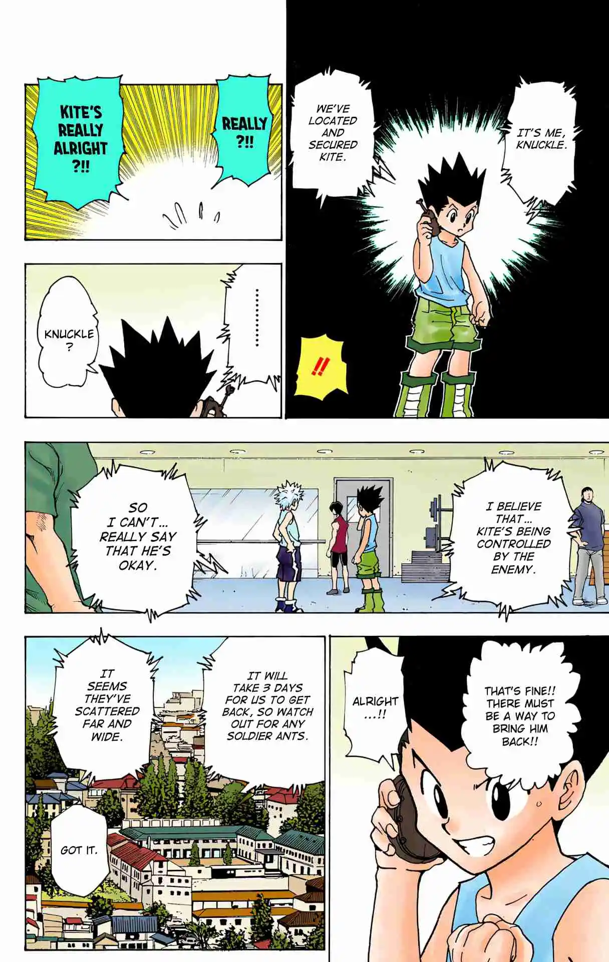 HUNTER x HUNTER - DIGITAL COLORED COMICS 217