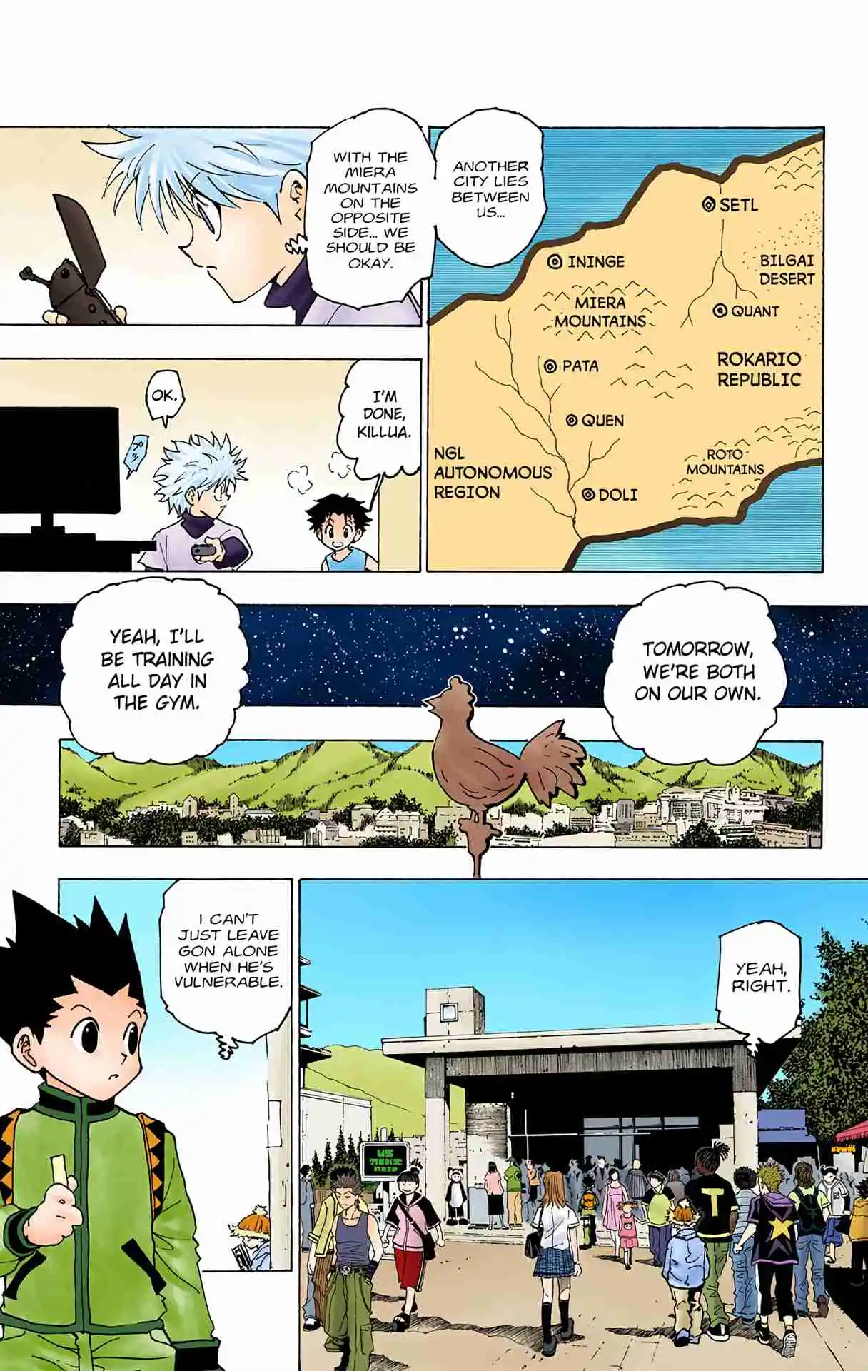 HUNTER x HUNTER - DIGITAL COLORED COMICS 218
