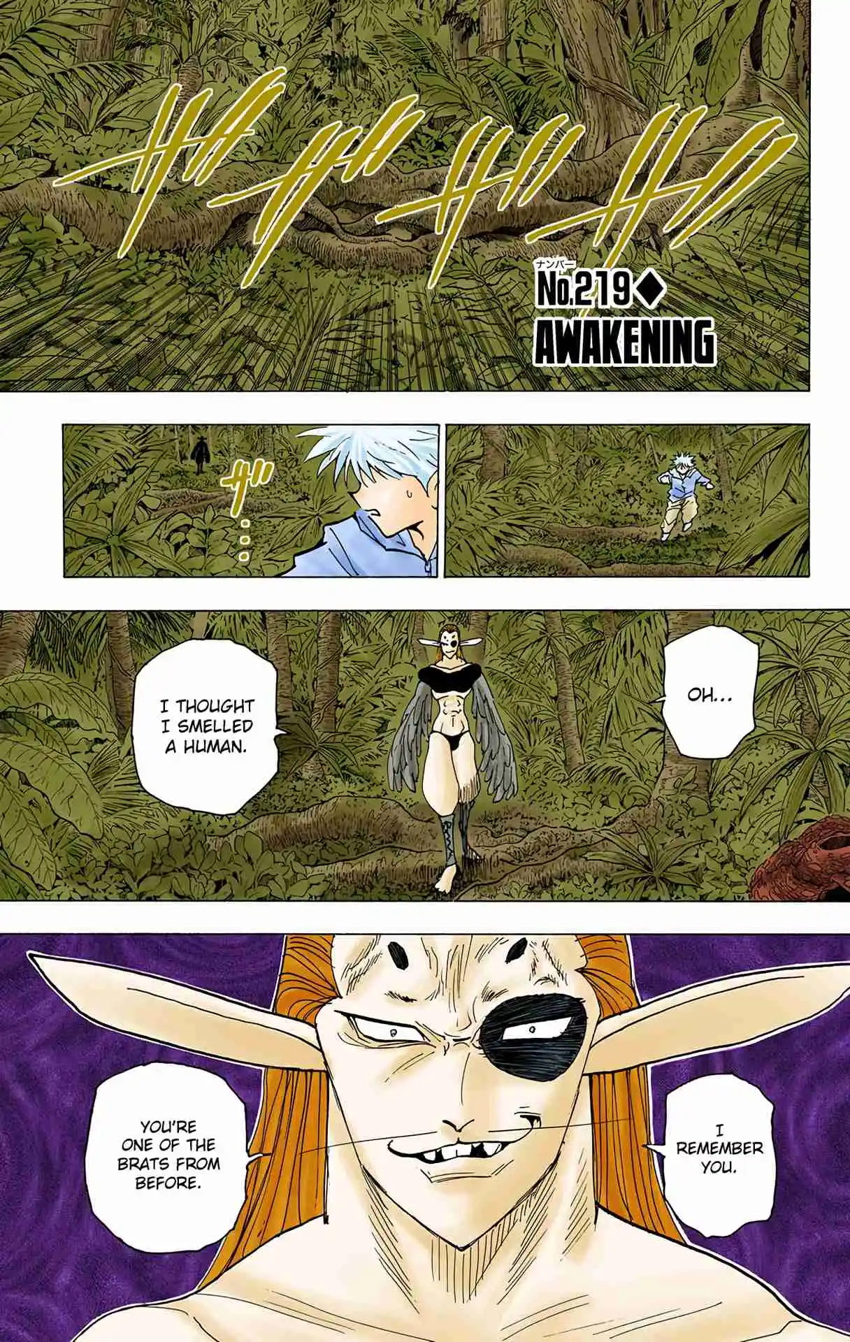 HUNTER x HUNTER - DIGITAL COLORED COMICS 219