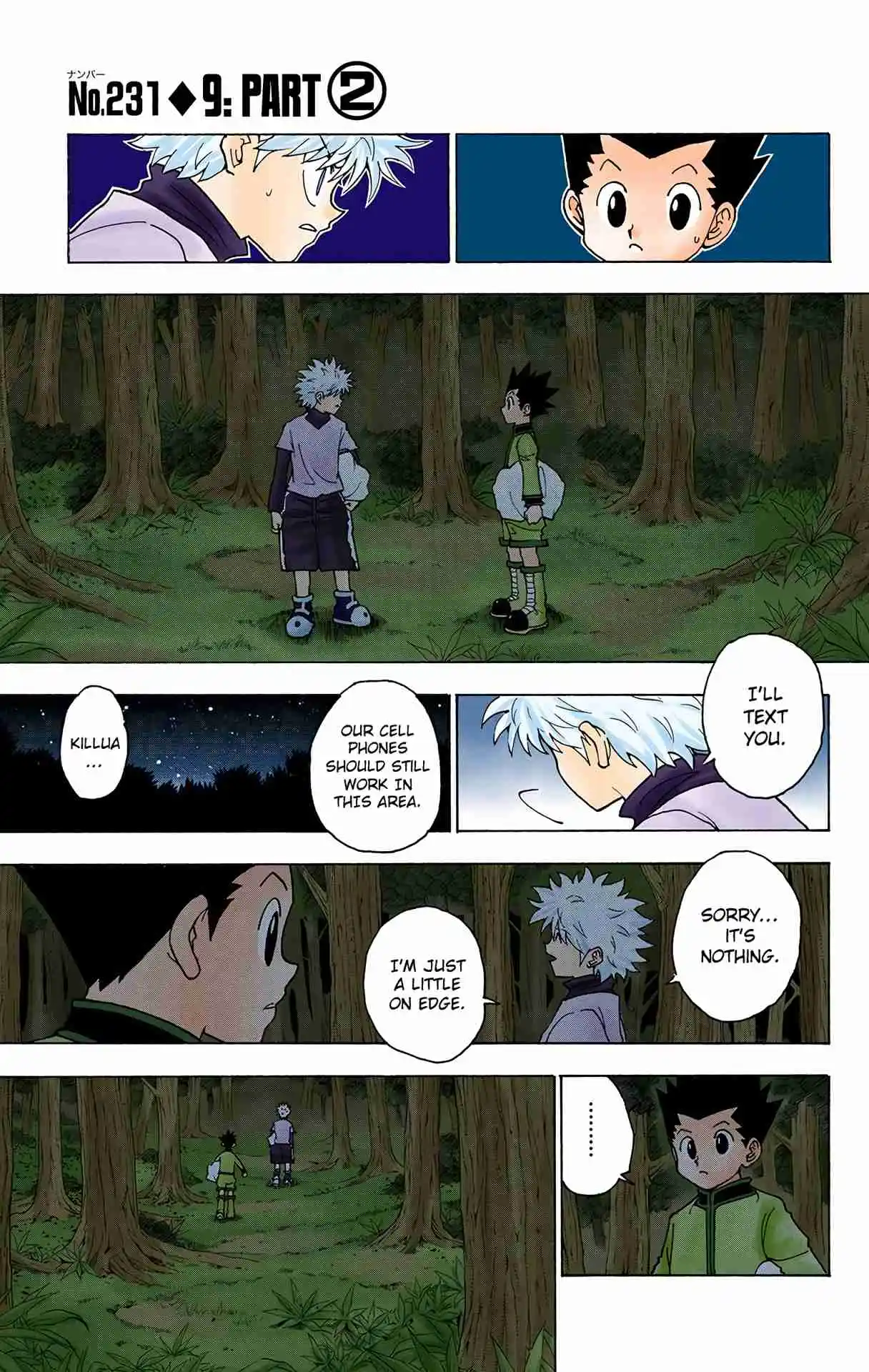 HUNTER x HUNTER - DIGITAL COLORED COMICS 231