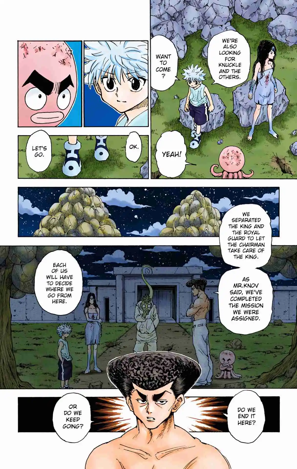 HUNTER x HUNTER - DIGITAL COLORED COMICS 300