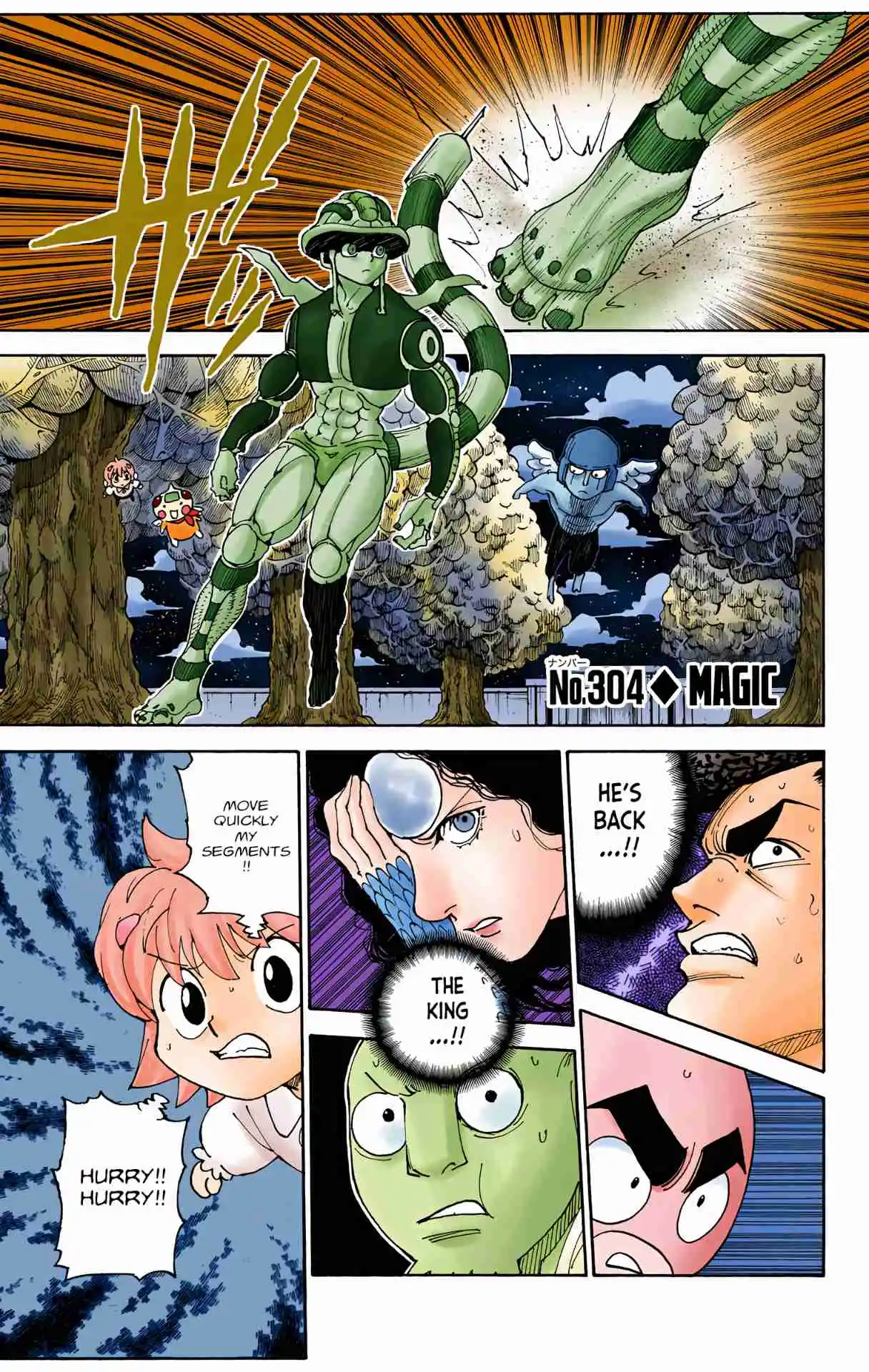 HUNTER x HUNTER - DIGITAL COLORED COMICS 304