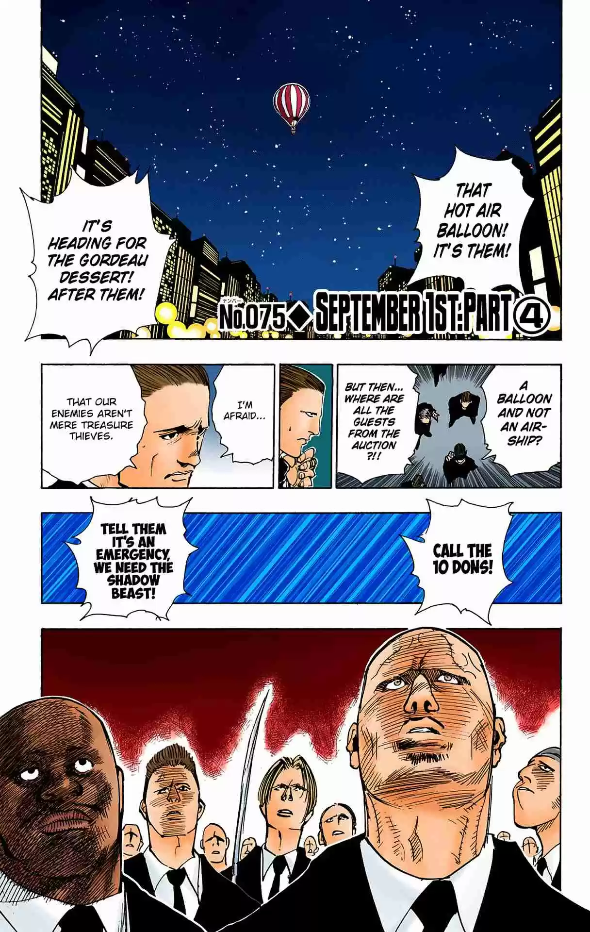 HUNTER x HUNTER - DIGITAL COLORED COMICS 75