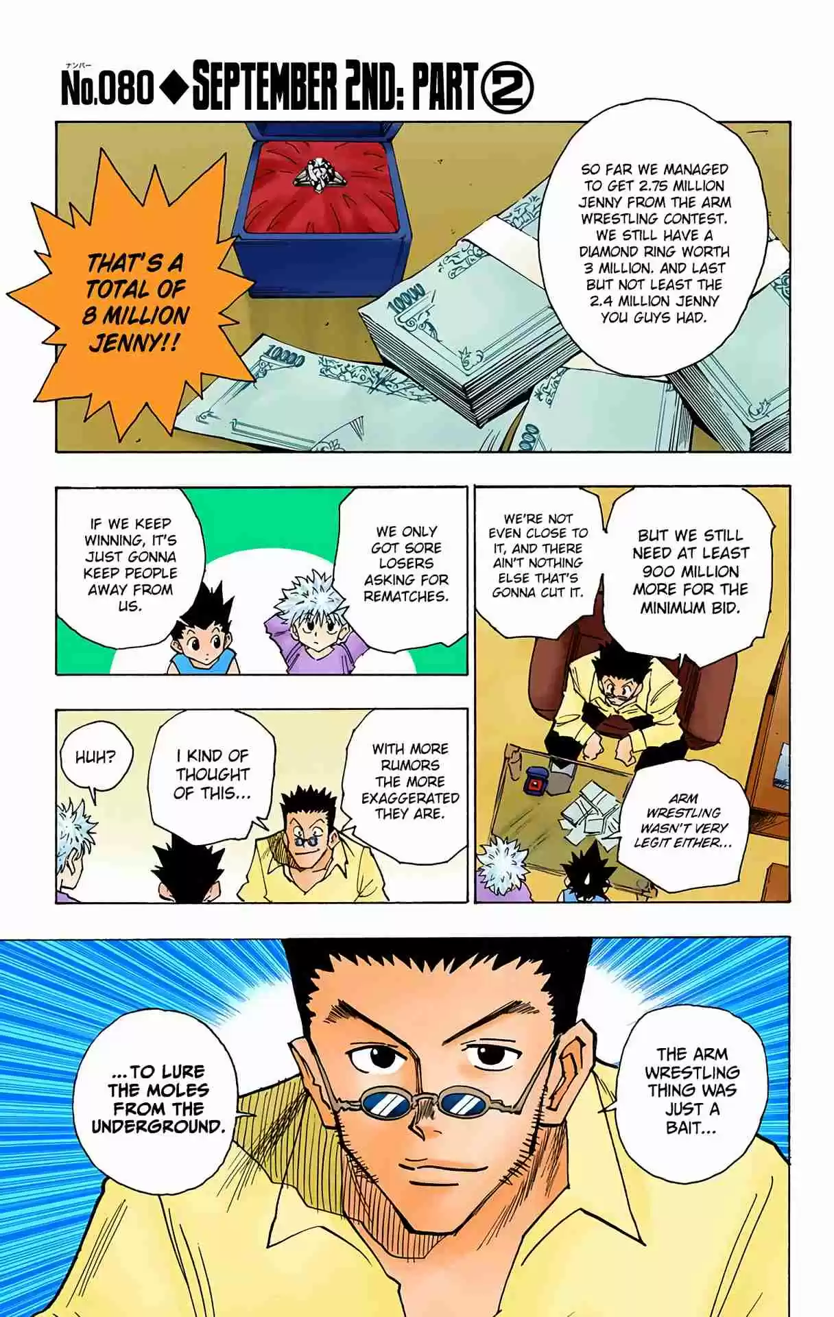 HUNTER x HUNTER - DIGITAL COLORED COMICS 80