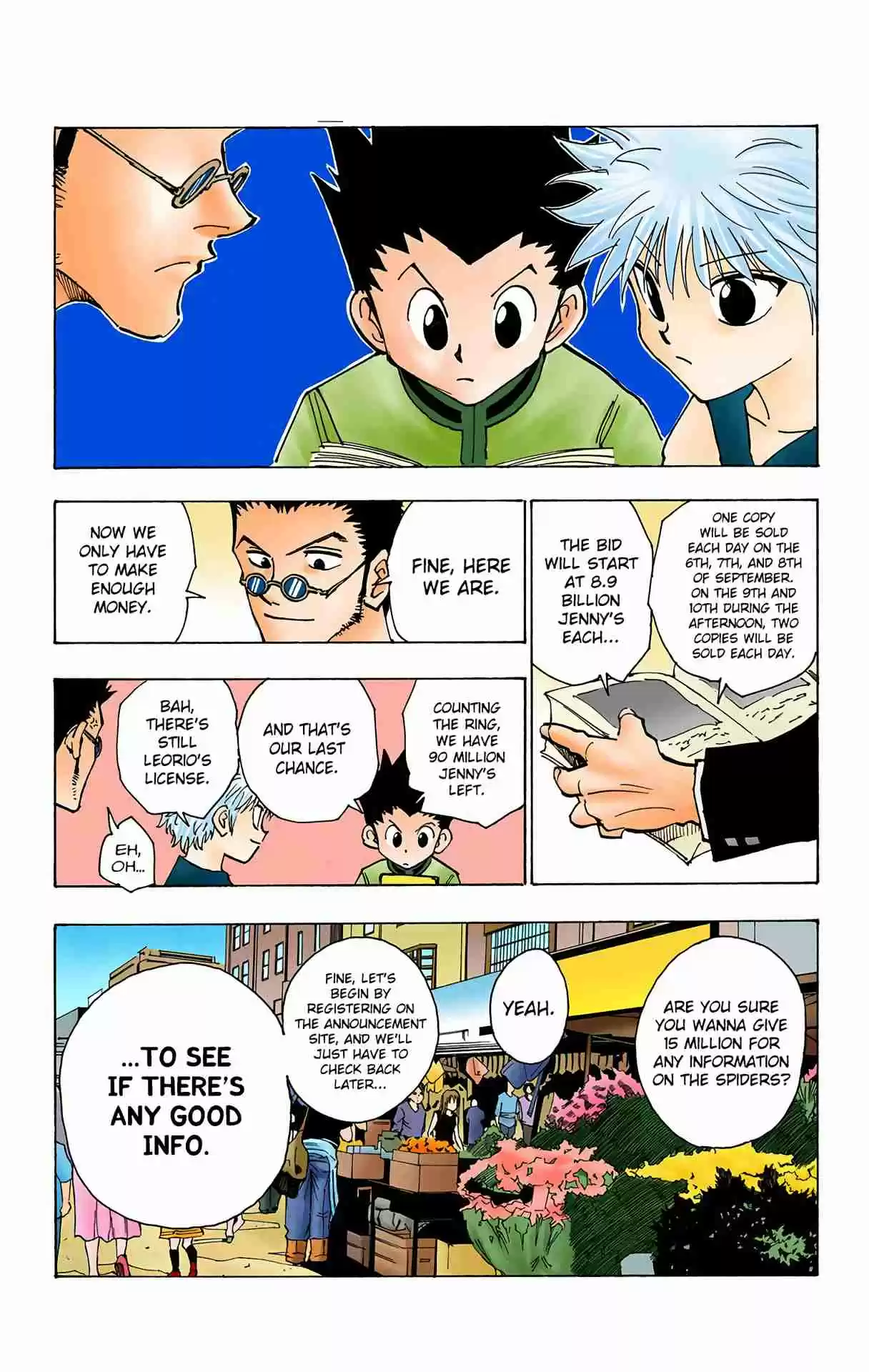 HUNTER x HUNTER - DIGITAL COLORED COMICS 85
