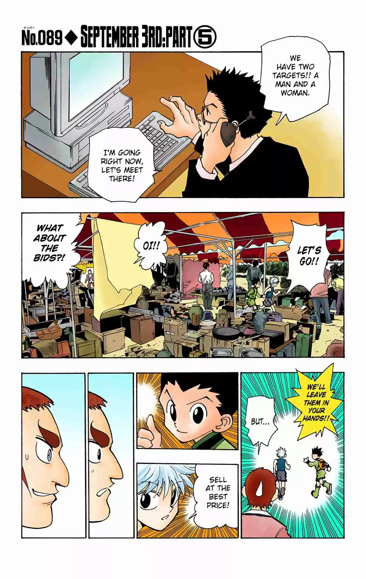 HUNTER x HUNTER - DIGITAL COLORED COMICS 89