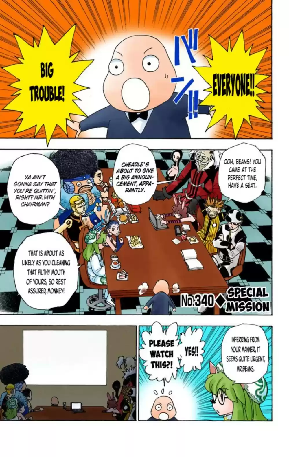 Hunter X Hunter Digital Colored Comics Vol. 32 Ch. 340 Special Mission