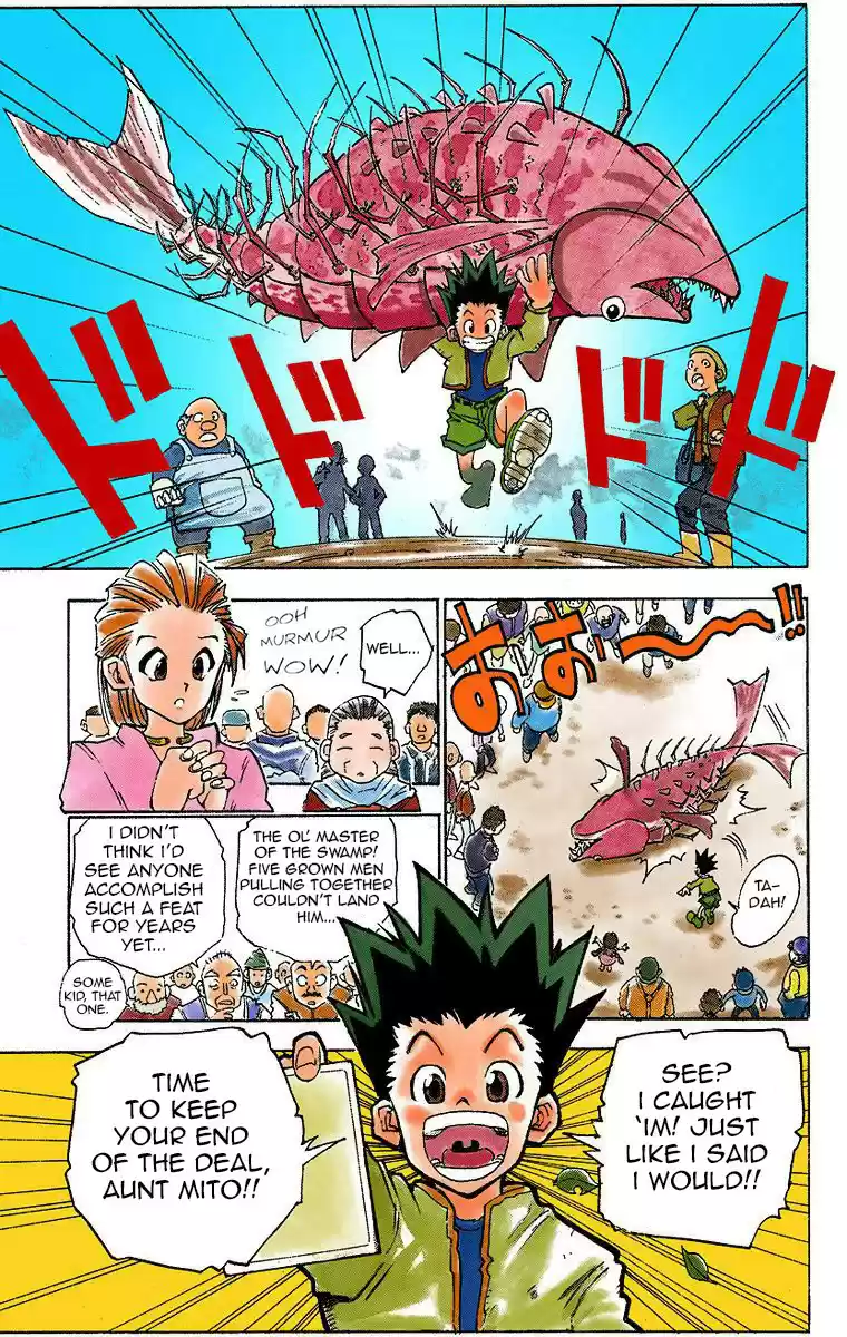 Hunter x Hunter Full Color Vol. 1 Ch. 1 The Day of Departure