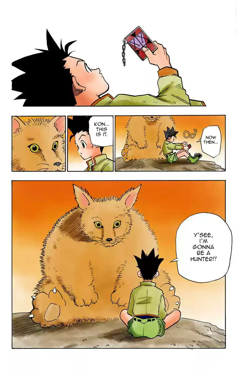 Hunter x Hunter Full Color Vol. 1 Ch. 1 The Day of Departure