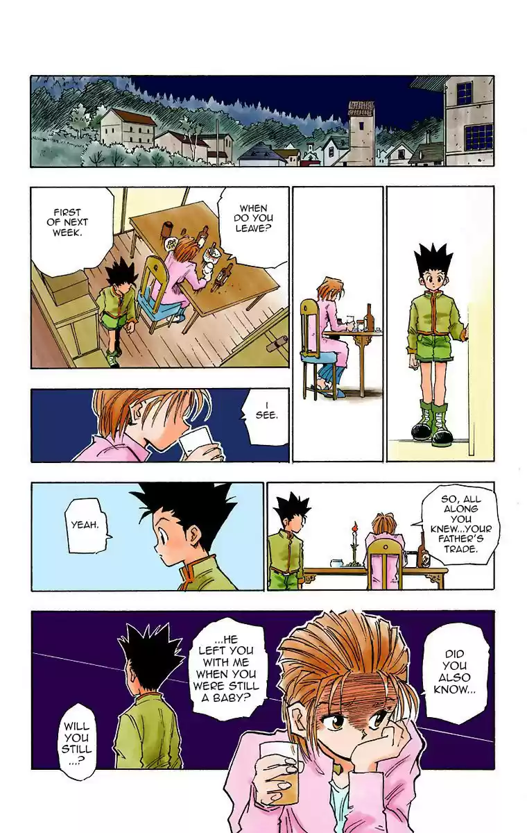 Hunter x Hunter Full Color Vol. 1 Ch. 1 The Day of Departure