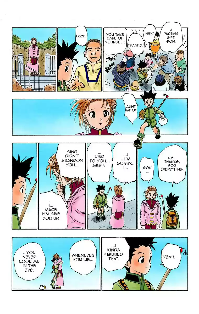 Hunter x Hunter Full Color Vol. 1 Ch. 1 The Day of Departure