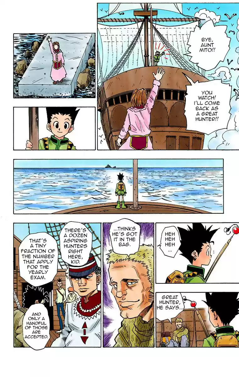 Hunter x Hunter Full Color Vol. 1 Ch. 1 The Day of Departure