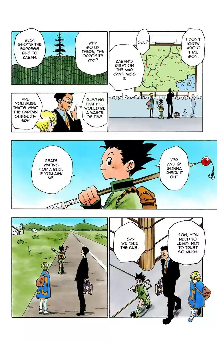 Hunter x Hunter Full Color Vol. 1 Ch. 3 The Ultimate Choice