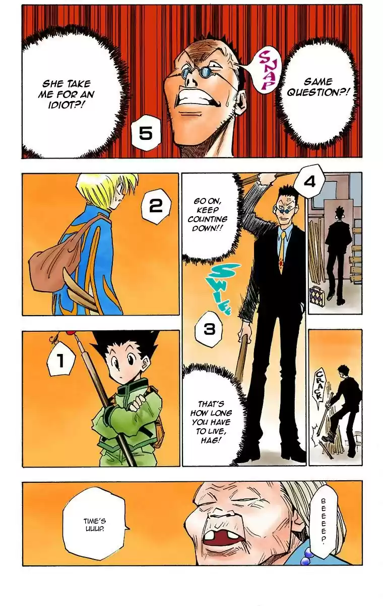 Hunter x Hunter Full Color Vol. 1 Ch. 3 The Ultimate Choice