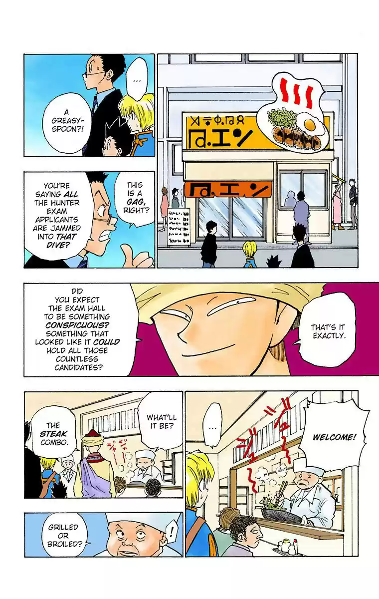 Hunter x Hunter Full Color Vol. 1 Ch. 5 The First Phase Begins, Part 1