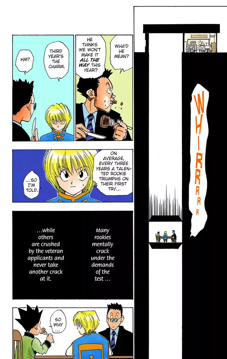 Hunter x Hunter Full Color Vol. 1 Ch. 5 The First Phase Begins, Part 1