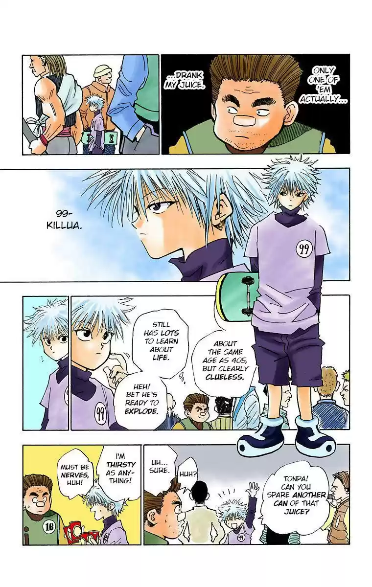 Hunter x Hunter Full Color Vol. 1 Ch. 6 The First Phase Begins, Part 2