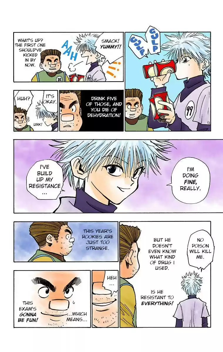 Hunter x Hunter Full Color Vol. 1 Ch. 6 The First Phase Begins, Part 2