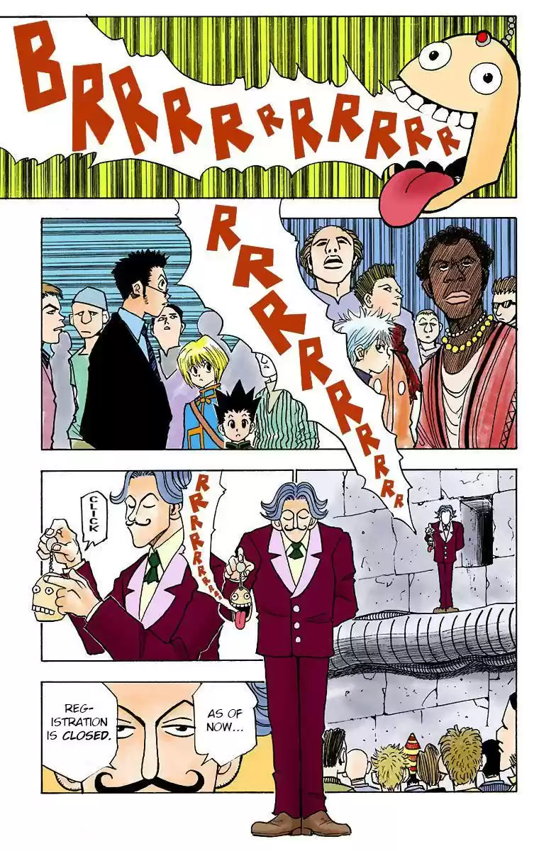 Hunter x Hunter Full Color Vol. 1 Ch. 6 The First Phase Begins, Part 2