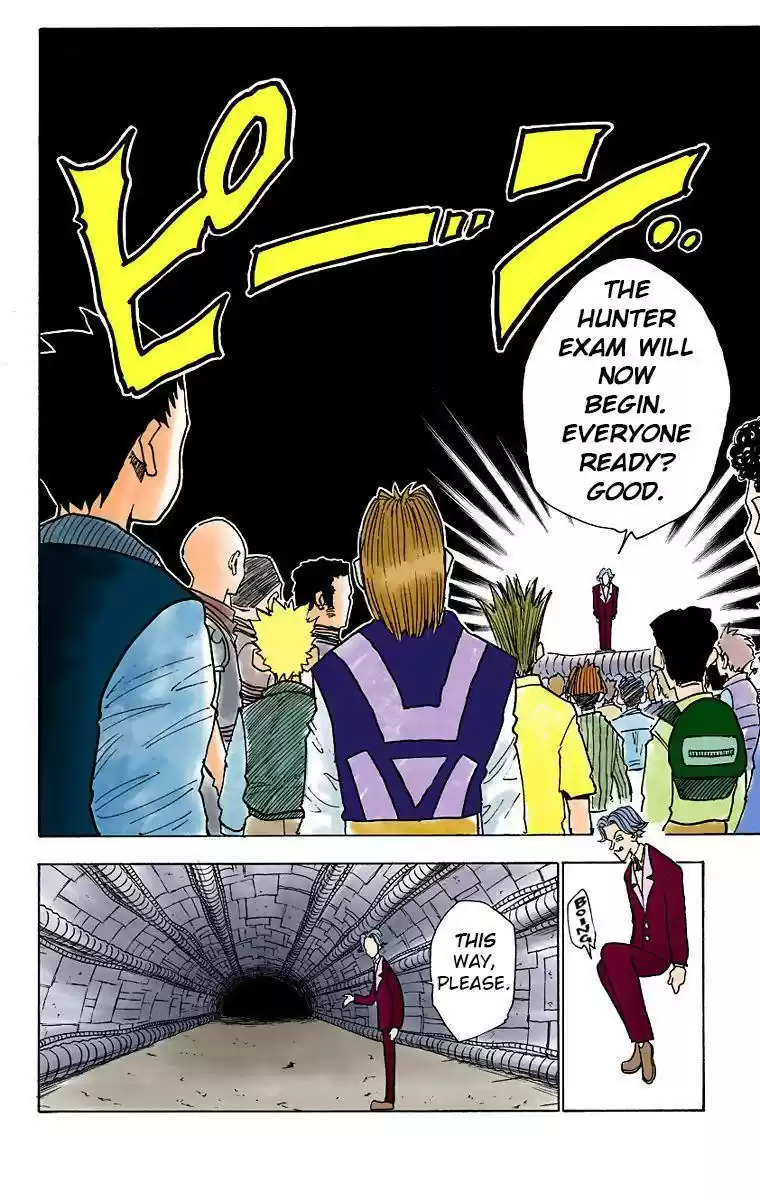 Hunter x Hunter Full Color Vol. 1 Ch. 6 The First Phase Begins, Part 2