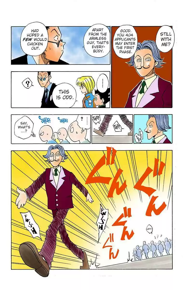 Hunter x Hunter Full Color Vol. 1 Ch. 6 The First Phase Begins, Part 2