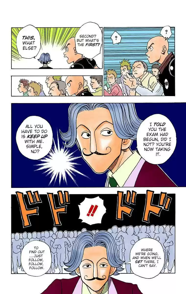 Hunter x Hunter Full Color Vol. 1 Ch. 6 The First Phase Begins, Part 2