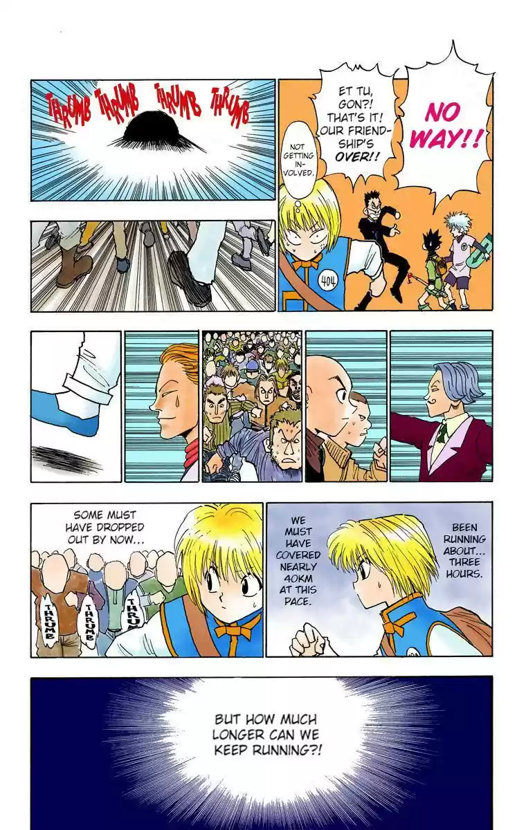 Hunter x Hunter Full Color Vol. 1 Ch. 6 The First Phase Begins, Part 2