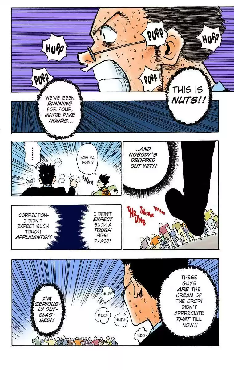 Hunter x Hunter Full Color Vol. 1 Ch. 6 The First Phase Begins, Part 2