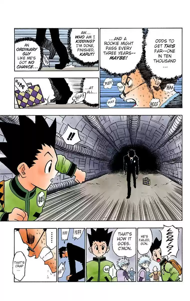 Hunter x Hunter Full Color Vol. 1 Ch. 6 The First Phase Begins, Part 2