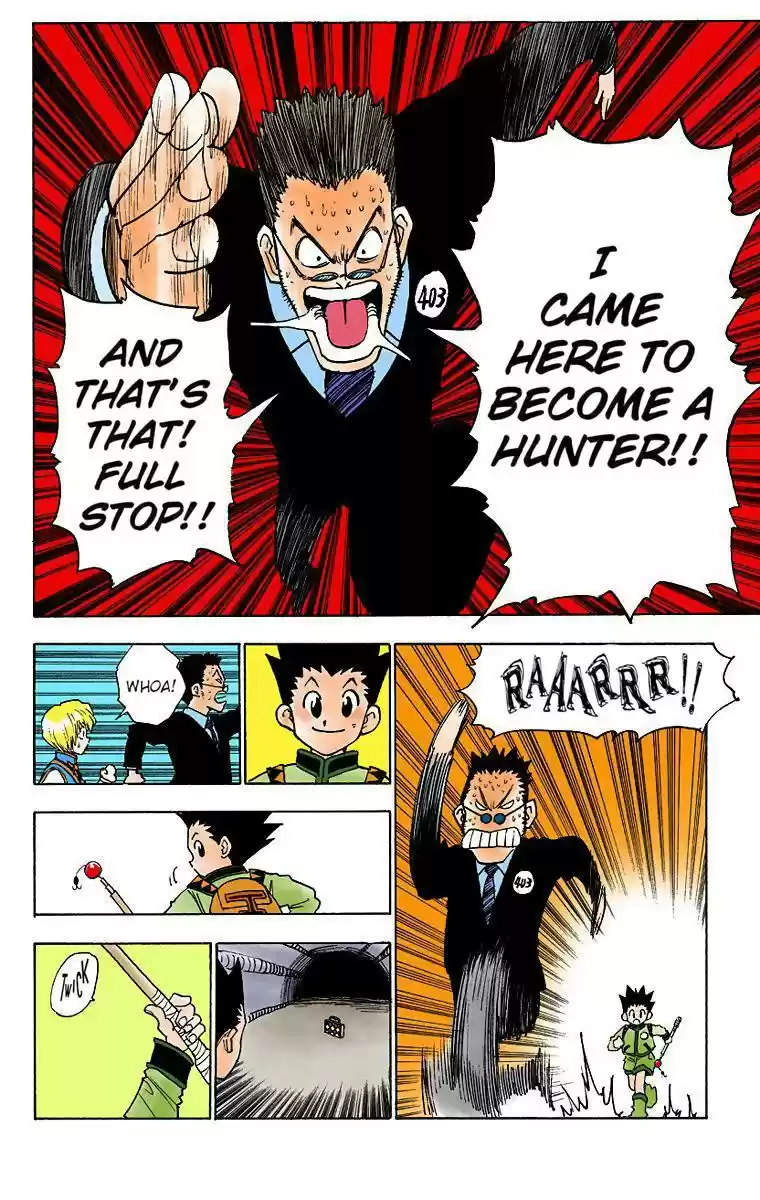 Hunter x Hunter Full Color Vol. 1 Ch. 6 The First Phase Begins, Part 2