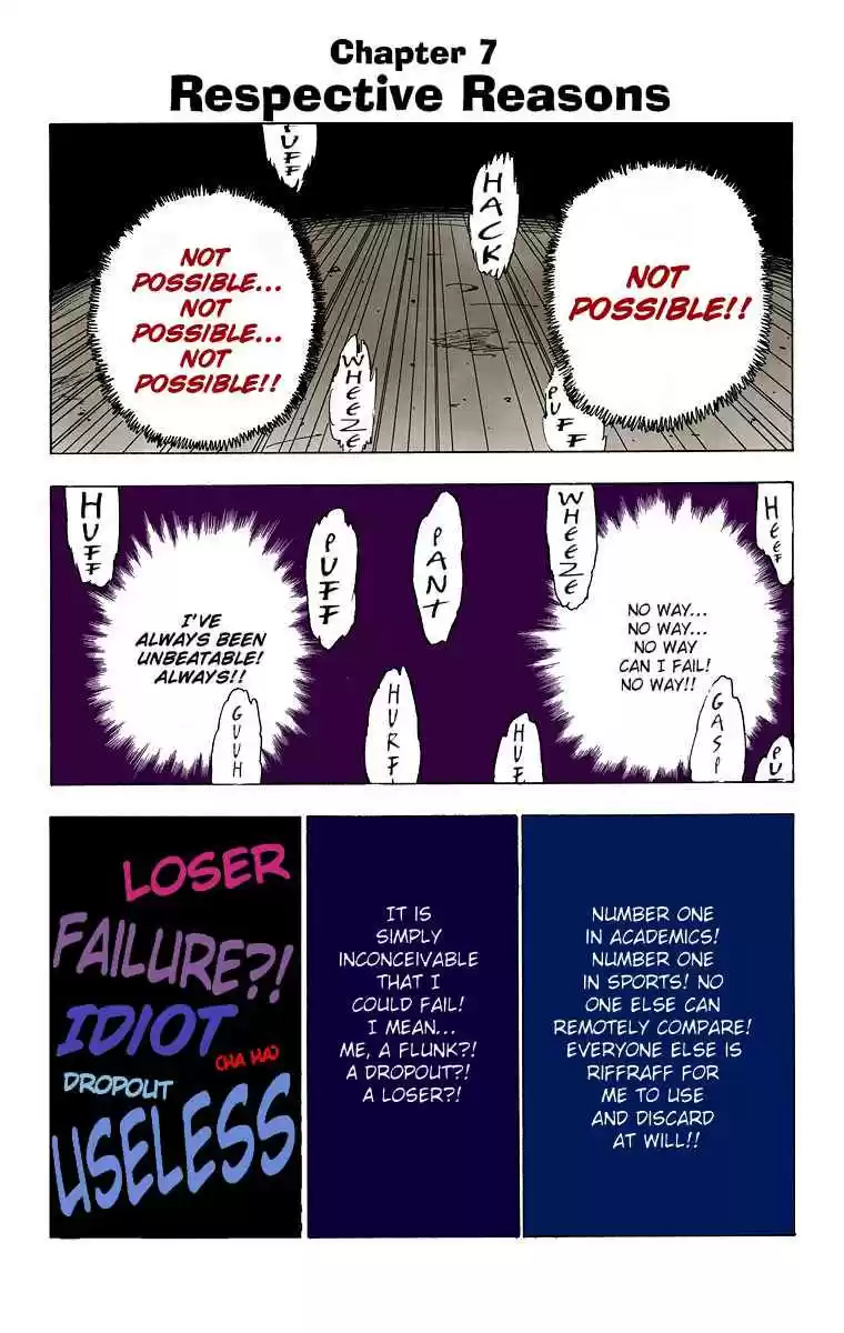 Hunter x Hunter Full Color Vol. 1 Ch. 7 Respective Reasons