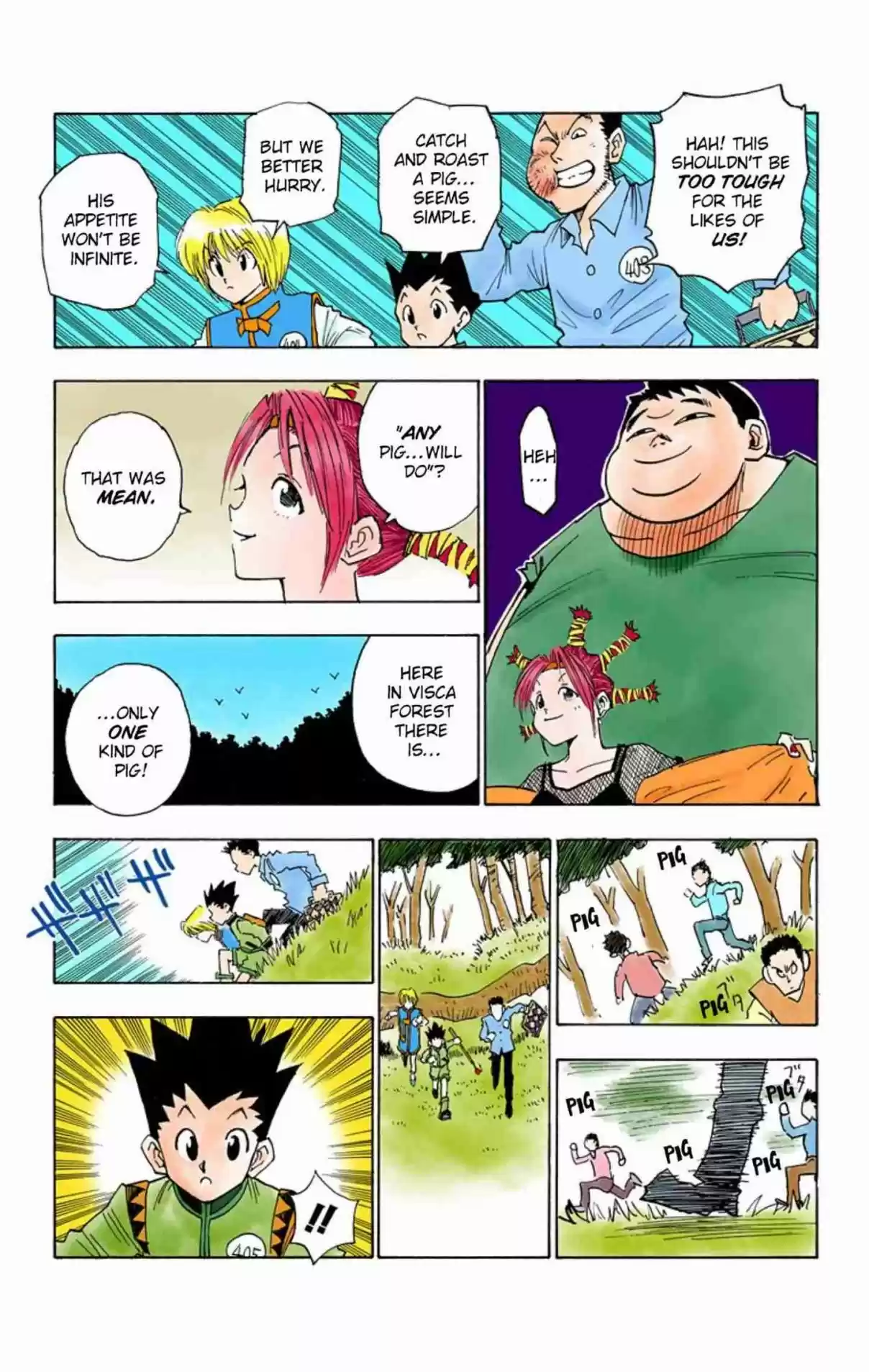 Hunter x Hunter Full Color Vol. 2 Ch. 10 An Unexpected Task