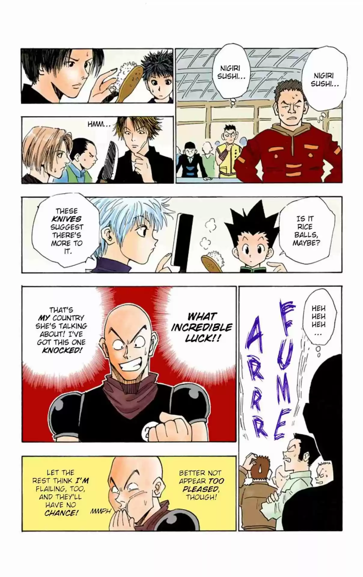 Hunter x Hunter Full Color Vol. 2 Ch. 11 The Inevitable Outcome